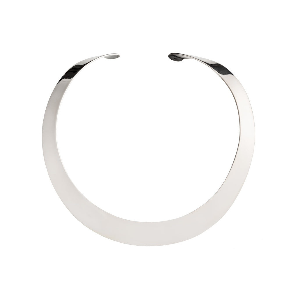 Collana con colletto su misura in argento sterling