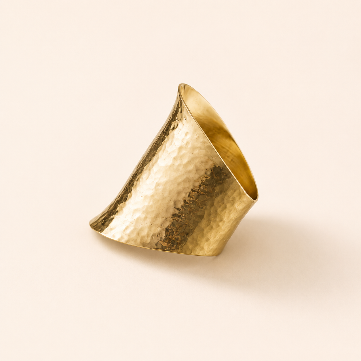 Hammered Armor Ring