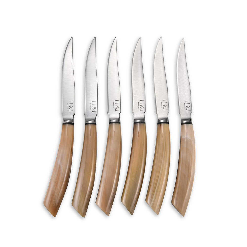 Ox Horn Steak Knives – Set of Six