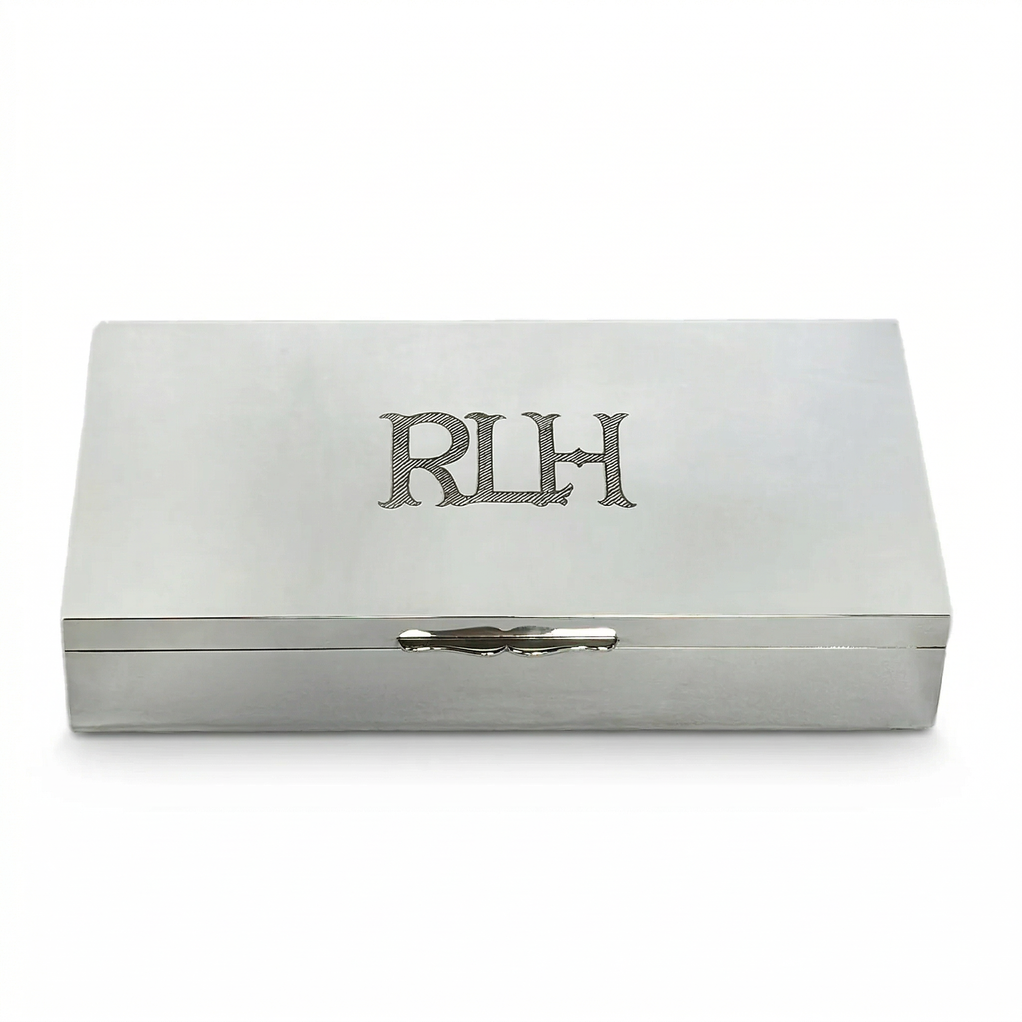 Sterling Silver Card Game Box