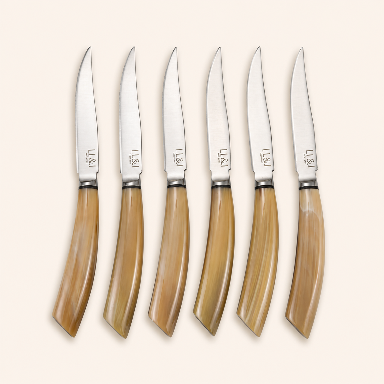 Ox Horn Steak Knives – Set of Six