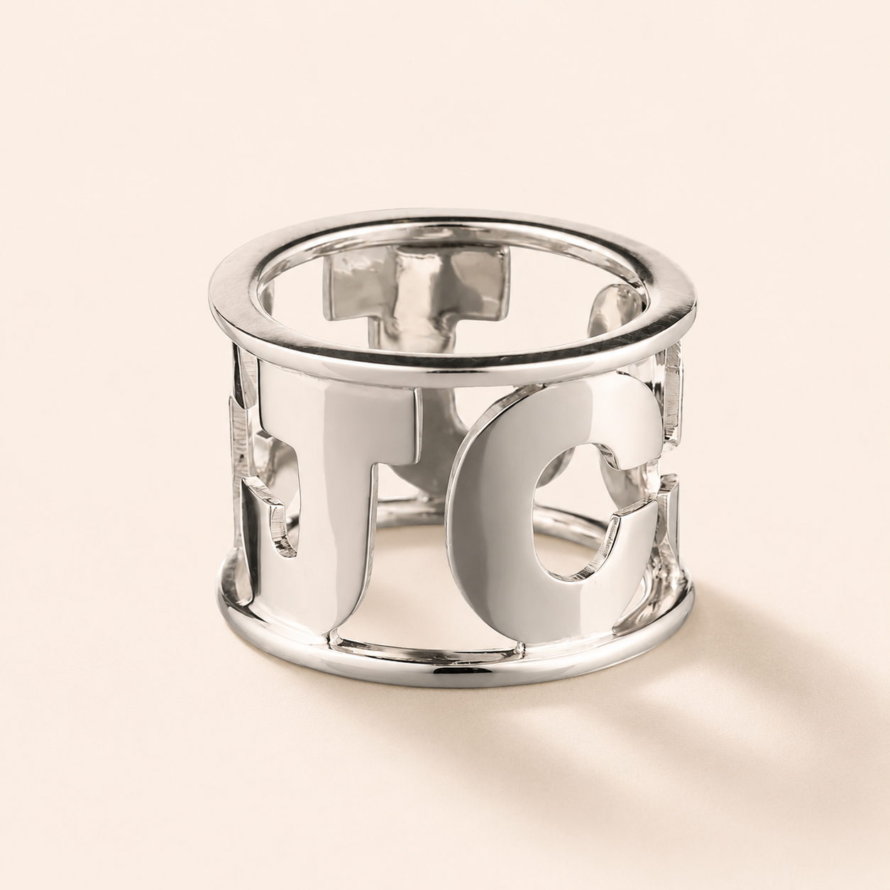 Anello con lettera