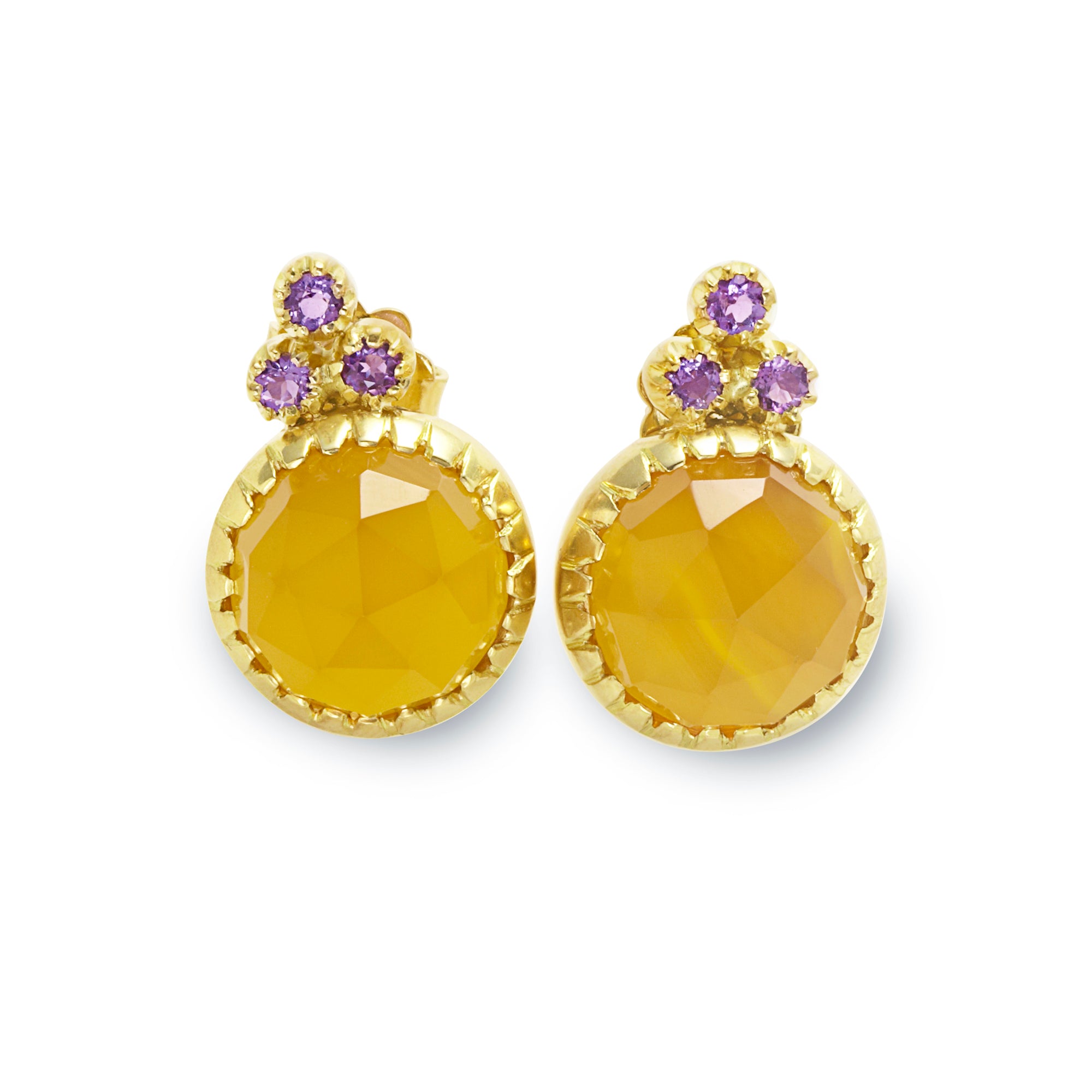 Accented Bottone Earrings