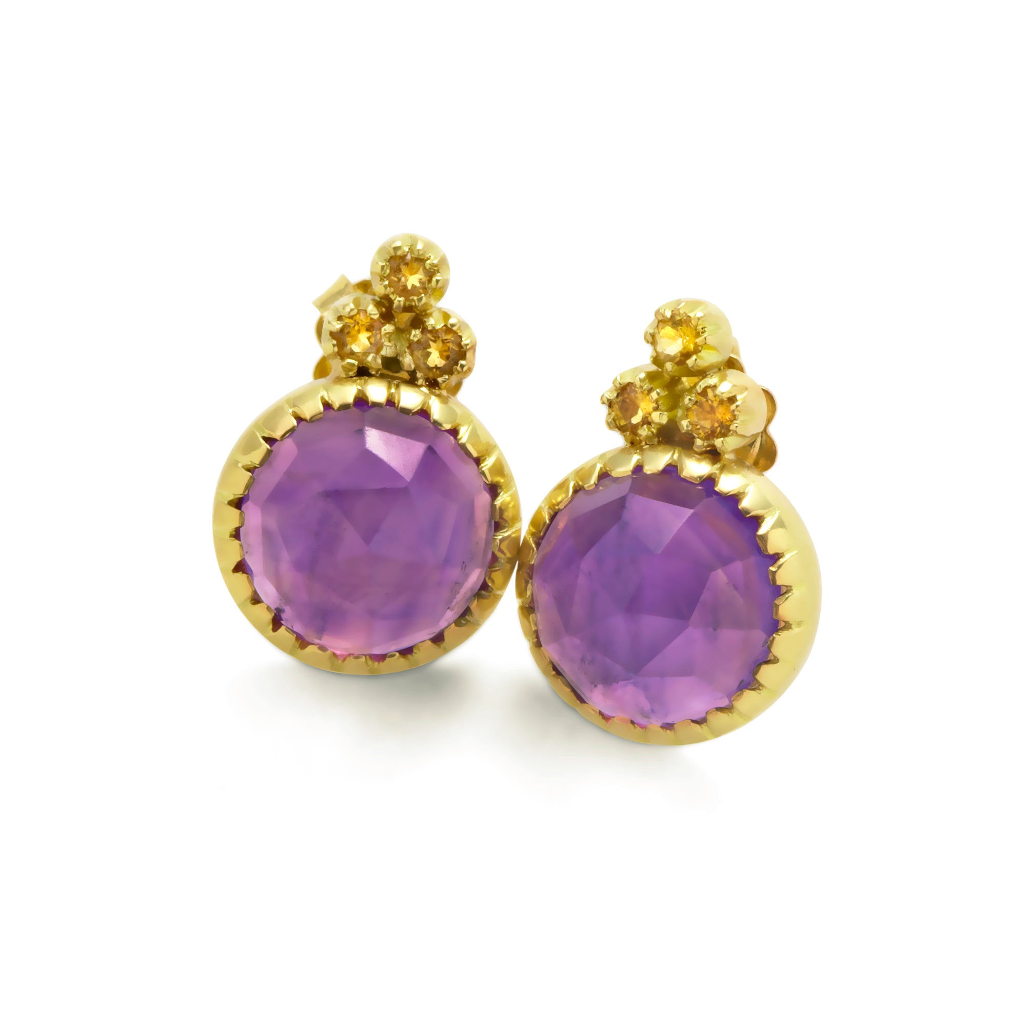 Accented Bottone Earrings