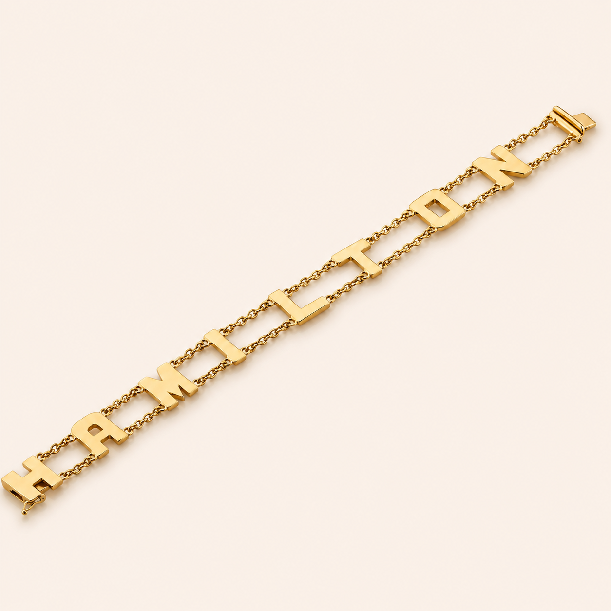 Bracciale con lettera Catena 